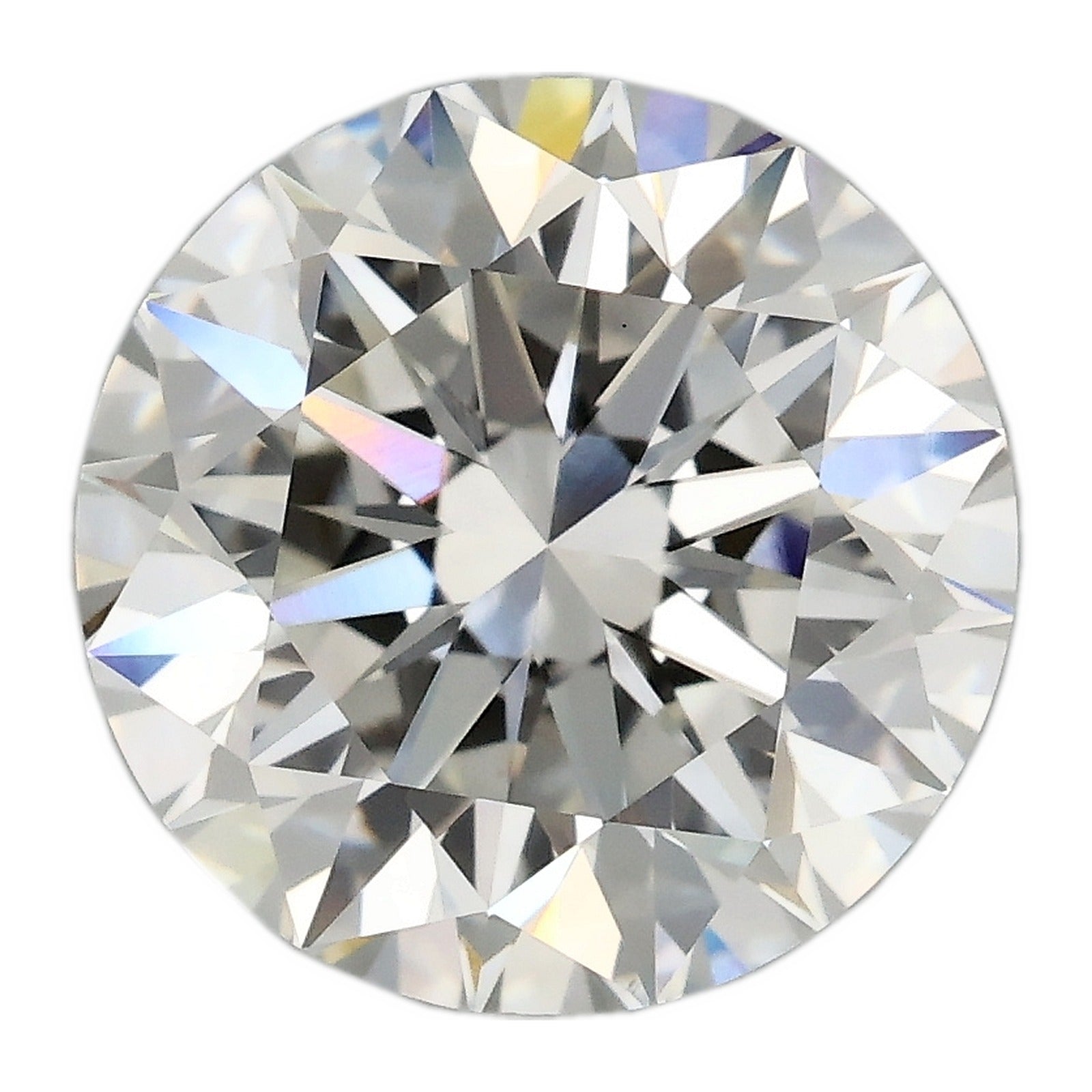Round Brilliant 4.05 ct Laboratory-Grown Diamond