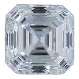 Asscher 0.70 ct Natural Diamond