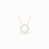 Briar Diamond Pendant, solid 14ct gold set with certified laboratory-grown diamonds