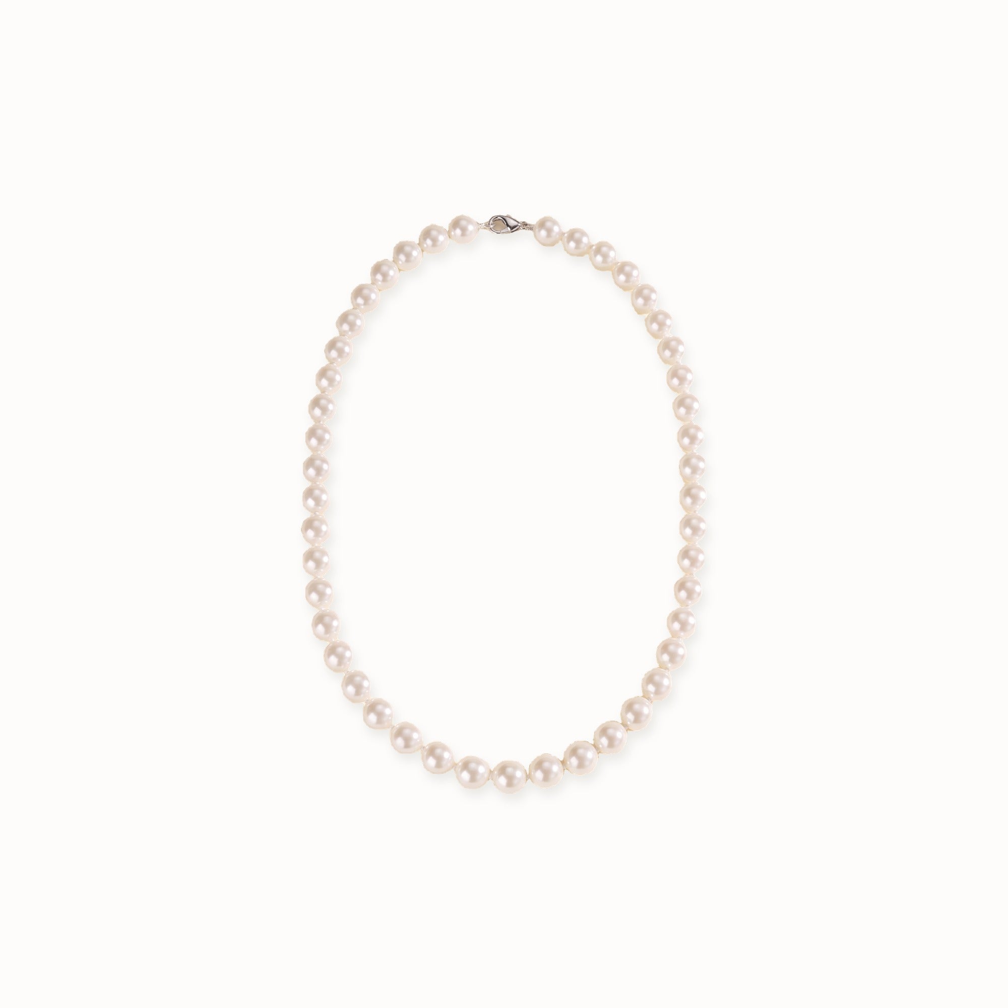 Chamomile Knotted Pearl Necklace