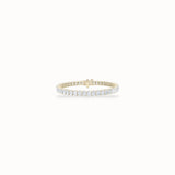 Coralbell Tennis Bracelet, solid 14ct gold set with certified laboratory-grown diamonds