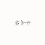 Fleur Diamond Studs, solid 14ct gold set with certified laboratory-grown diamonds