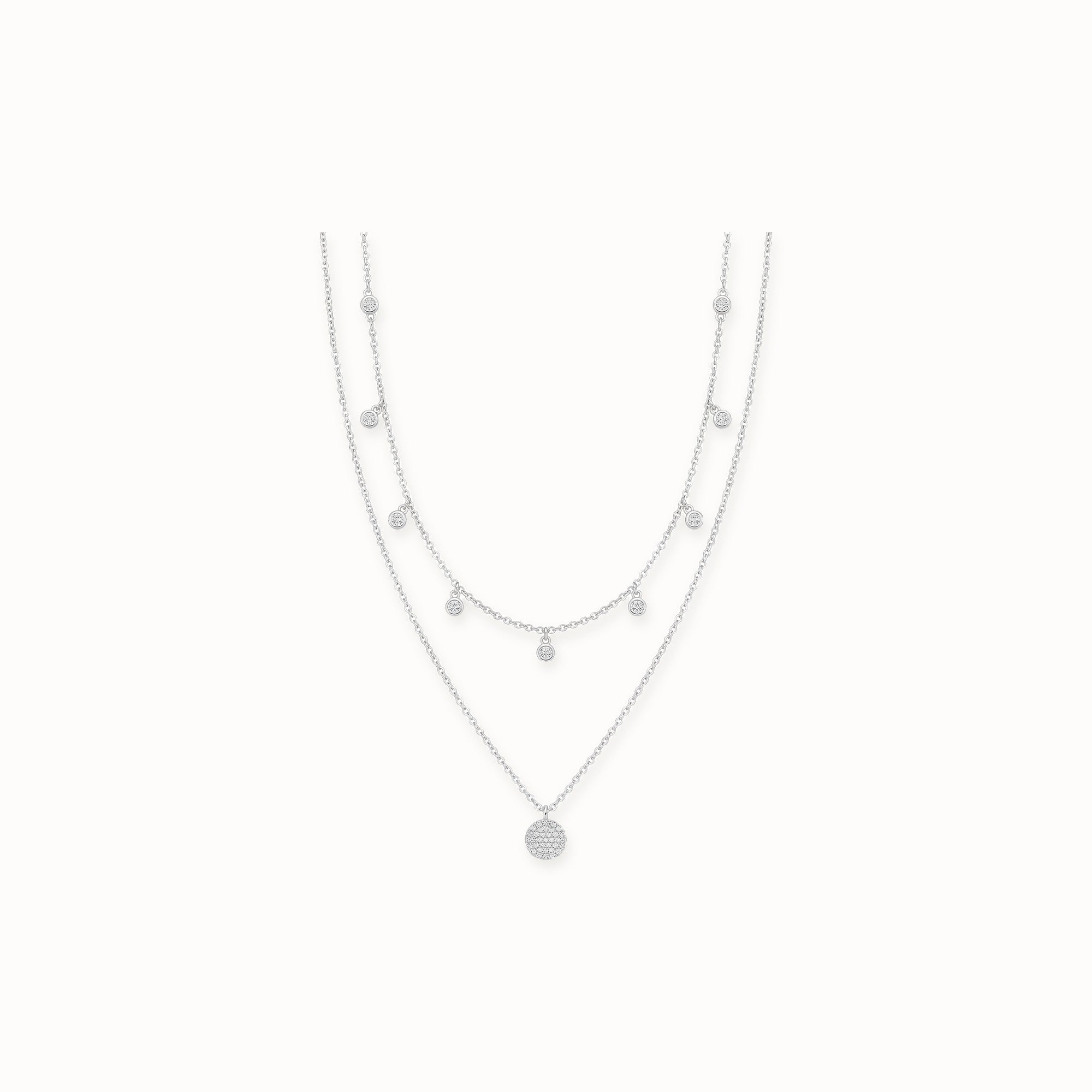 Gypsophila Layered Necklace