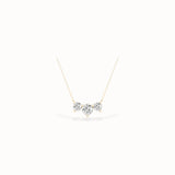 Hydrangea Diamond Pendant, solid 14ct gold set with certified laboratory-grown diamonds