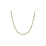 Cedar Riviera Necklace — solid 14ct gold, single strand
