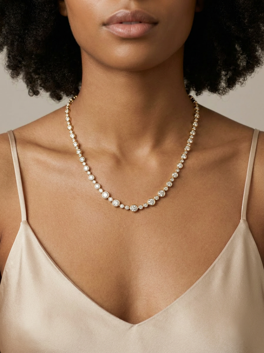 Ginger worn on model
