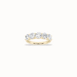 Bluebell Diamond Band, solid 14ct gold set with certified laboratory-grown diamonds