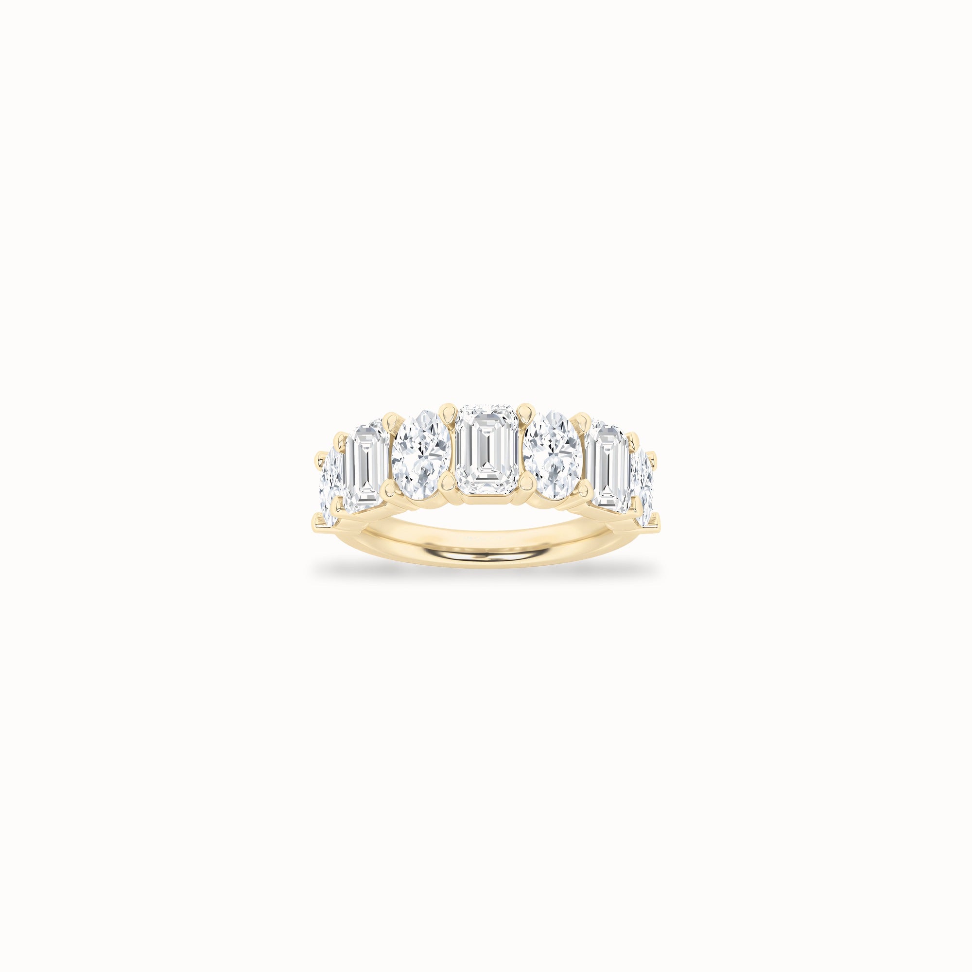 Heather Diamond Band, solid 14ct gold set with certified laboratory-grown diamonds