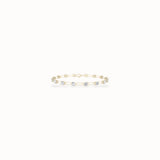 Poppy Tennis Bracelet, solid 14ct gold set with certified laboratory-grown diamonds