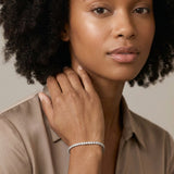 Meadowsweet Tennis Bracelet, worn