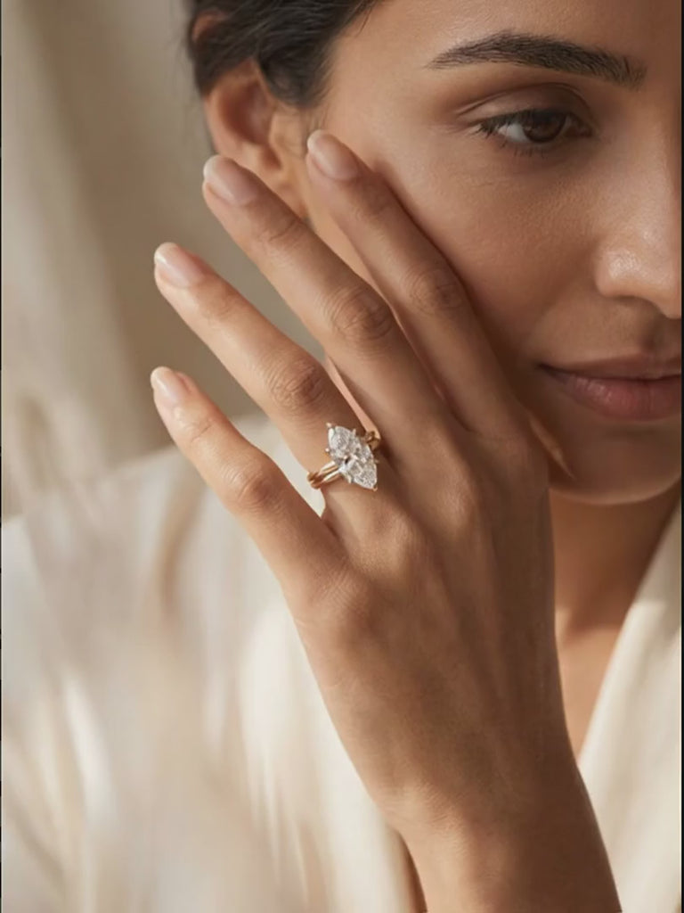 Freesia — worn by model