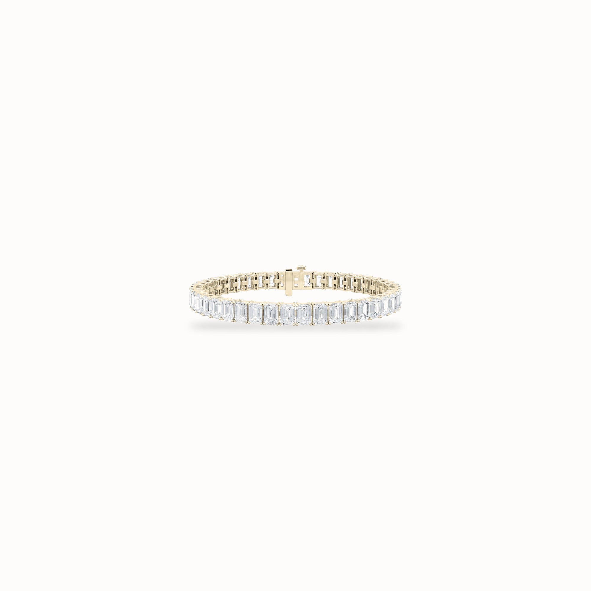 Rowan Tennis Bracelet, solid 14ct gold set with certified laboratory-grown diamonds