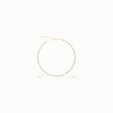 Saffron Convertible Necklace, solid 14ct gold set with certified laboratory-grown diamonds