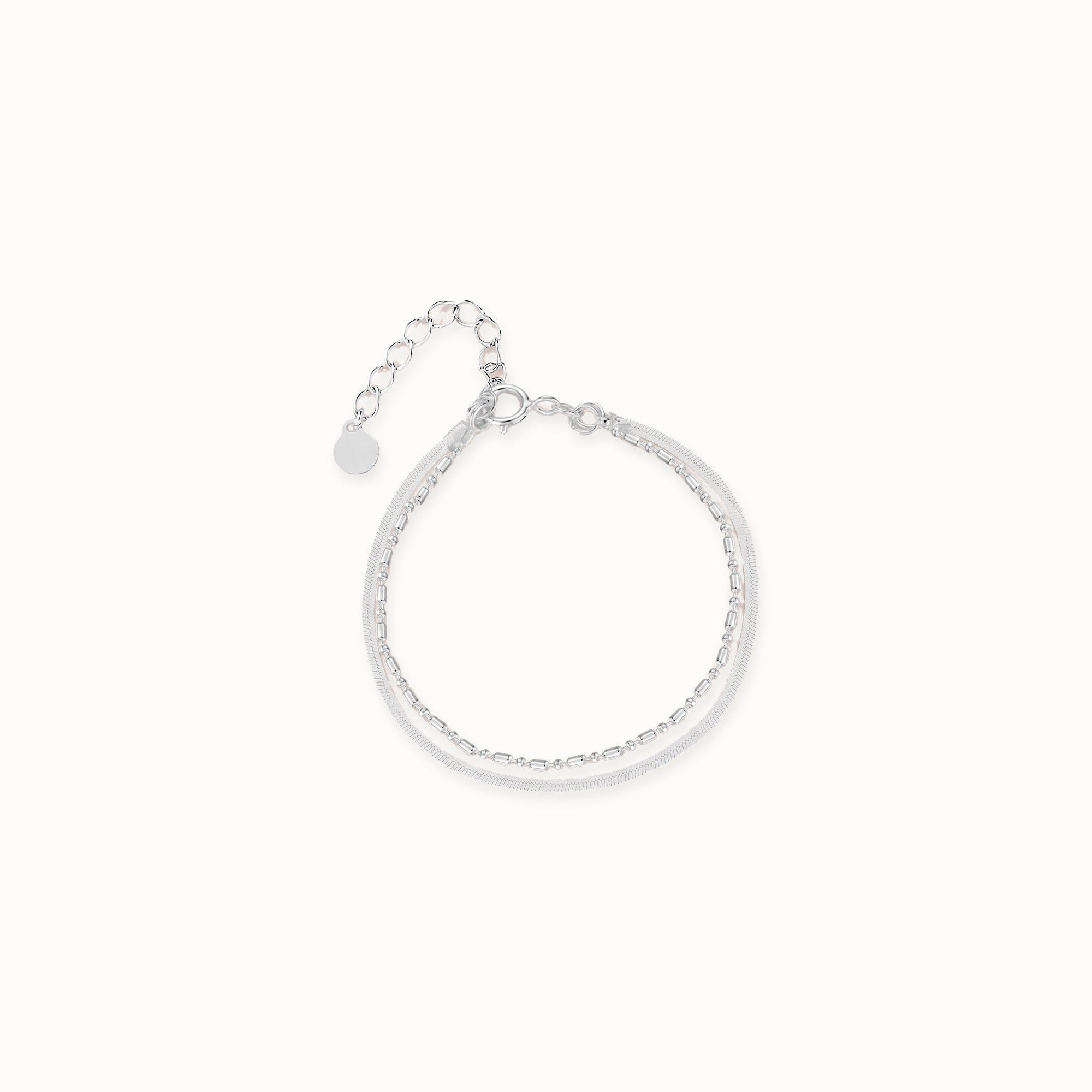 Woodbine Double Chain Bracelet