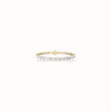 Wren Tennis Bracelet, solid 14ct gold set with certified laboratory-grown diamonds
